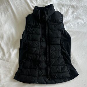 Savvi Black Puffer Vest